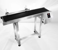 Imprimante jet d'encre automatique à convoyeur plat pour codage couplé sur métal, bois et emballages - Traitement des produits CV-400-1500-W - Vente directe usine