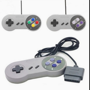 New 16-Bit SNES System Console Control <b>Pad</b> Joystick & <b>Game</b> Controller for Playing <b>Games</b> SNES Gamepad, SNES Gamepad for Snes Cont - Product Image 1
