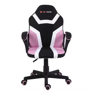 <span class=keywords><strong>Silla</strong></span> de Juego Ergonómica Moderna y Económica para Niños, Color Rosa, con Base de Cinco Estrellas Ajustable en Altura para Uso con Computadora - Product Image 4