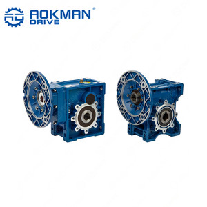 Caja de Cambios de Tornillo Sin Fin para RV, Directo de Fábrica, Bajo Ruido, Alto Torque, Reductor de Velocidad Duradero, ODM, Relación 30:1, 1 Año de Garantía - Product Image 1