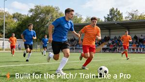 Shorts de football double couche <span class=keywords><strong>2</strong></span> en 1 avec doublure intérieure - Product Image 6