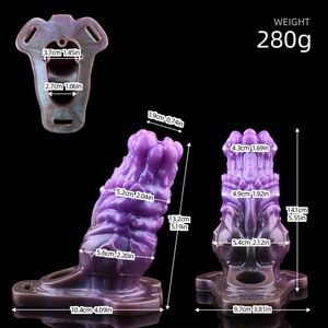 Préservatifs réutilisables en silicone liquide platine pour chien, pour l'agrandissement du pénis, meilleur préservatif amusant pour retarder l'éjaculation pour couple - Product Image 2