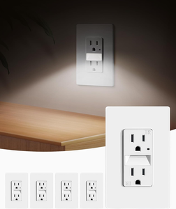 <span class=keywords><strong>Prise</strong></span> murale industrielle 15A IP44 avec <span class=keywords><strong>veilleuse</strong></span> LED nuit TR <span class=keywords><strong>prise</strong></span> électrique 125V ETL répertoriée - Product Image 2