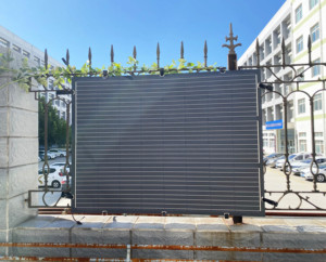 Système solaire flexible <span class=keywords><strong>600W</strong></span> pour balcon hors réseau <span class=keywords><strong>Micro</strong></span> onduleur monocristallin avec contrôleur MPPT Surveillance WiFi Usage extérieur domestique - Product Image 1