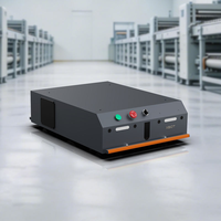 Robot AGV à Navigation Magnétique et Évitement d'Obstacles par Laser pour la Manutention Automatisée des Matières Premières en Usine Intelligente et le Transfert de Cargaisons en Entrepôt