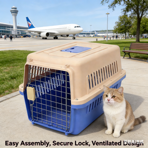 XINYE - Jaula Transportadora para Mascotas, Perros Pequeños y Medianos, Gatos, para Interiores, Portátil, con Asa - Product Image 1