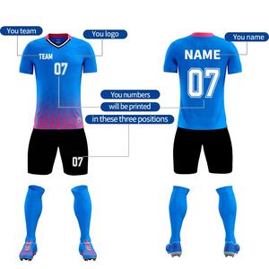 เสื้อฟุตบอลแบบระเหิดความร้อนคุณภาพสูงเสื้อฟุตบอลแบบมืออาชีพปรับแต่งได้ - Product Image 3