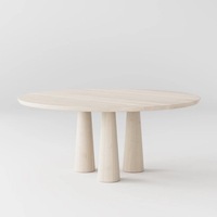 Meuble de salon en bois massif, table à thé minimaliste de luxe, buffet facile à assembler, pour appartement, villa