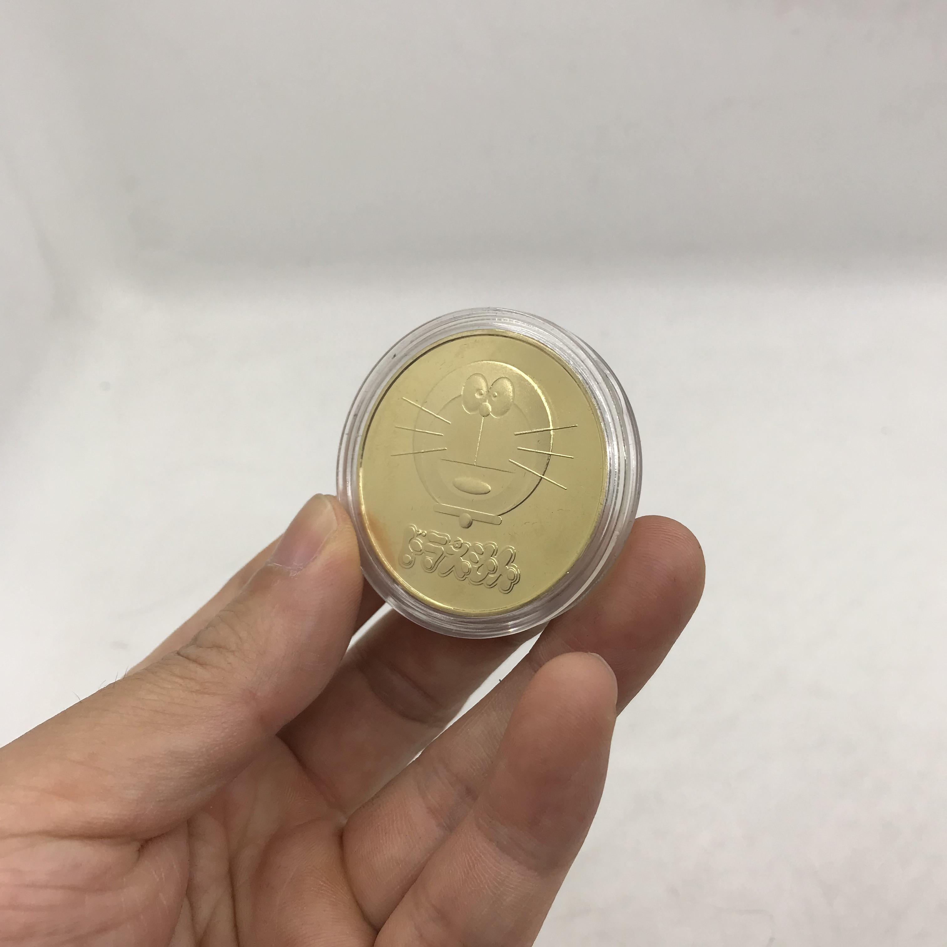 10개 일본 애니메이션 도라에몽 금도금 코인 수집품 코인 케이스 포함 기념품 선물| Alibaba.com