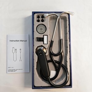 Estetoscopio Digital Inalámbrico Inteligente para Mascotas con Analizador de Sonidos Cardíacos y Pulmonares con IA, Dispositivo Portátil de Monitoreo de Salud Veterinaria - Product Image 1