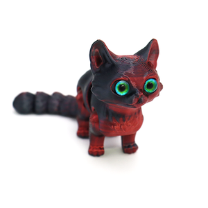 Creative 3D Printed Cat Toy Model Cute and Trendy Moving Joint Animal & Dinosaurs Ornament for Children - Product Image 6