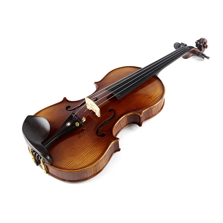 Musical instrument handmade 4/4 professional german style advanced violin violino for sale made in China