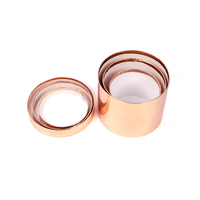Boîte à fleurs en feuille d'or rose rond brillant S M L taille argent rose fleuriste floral emballage en papier cylindre chapeau boîte ronde 3 lots