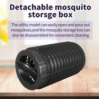 SJZ-Lámpara matamosquitos recargable por USB, transformador de alto voltaje, luz UV