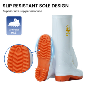 أحذية مخصصة أحذية عمل بلاستيكية للرجال والنساء مضادة للانزلاق ومقاومة للماء - Product Image 3