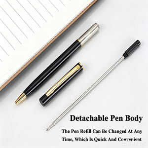 Bolígrafos de Aluminio de Lujo Delgados con Logotipo Personalizado, Punta de 1.0 mm, Bolígrafo de Metal <span class=keywords><strong>en</strong></span> Blanco para Sublimación, Publicidad de Oficina - Product Image 3