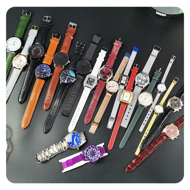 Ultra-low Price Quartz Watch China Stock End Clearance Mixed Color Random Wholesale