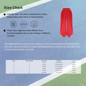 6-16 Kids Boys Girls Kung Fu Uniform Tai Chi Wing Chun Martial Arts Outfit <b>Pants</b> Performance Tai Chi Role Play Morning Exercises - Product Image 6