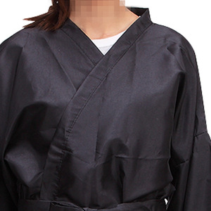 <span class=keywords><strong>Bata</strong></span> de peluquería de belleza de salón de alta calidad batas logotipo personalizado capa de peluquero Kimono de corte de <span class=keywords><strong>pelo</strong></span> - Product Image 4