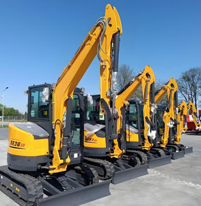 <span class=keywords><strong>Mini</strong></span>-excavatrice 1880 kg SE18SR à rotation zéro, prête pour la pose de conduites hydrauliques, compatible avec marteau brise-roche, tarière, grappin et compacteur - Product Image 4