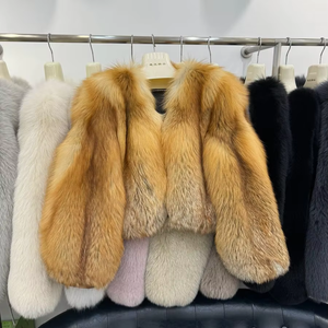 Cappotto Invernale alla <span class=keywords><strong>Moda</strong></span> <span class=keywords><strong>in</strong></span> Ecopelliccia, Taglio a Bolla, Taglie Forti, Abbigliamento Femminile Popolare - Product Image 2