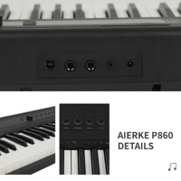 AIERKE P860 88-Key Electric Piano Strength Control Portable Professional Adults Beginners Home Performance
