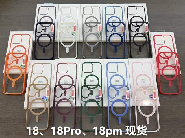 TPU PC Transparent Matte Cases for Iphone 18 Pro Max 18 Pro 18 All Kinds Design