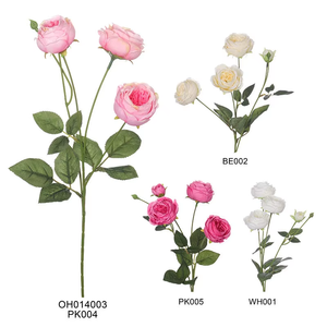 ดอกไม้ประดิษฐ์ทำมือสำหรับตกแต่งงานแต่งงานดอกไม้ทำจากดอกกุหลาบเทียมสำหรับงานศิลปะ - Product Image 3