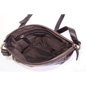 Nuevo Bolso Hobo de Cuero Genuino para Mujer, Gran Capacidad, Piel de Vacuno de Grano Completo, Logotipo Personalizado, Venta al Por Mayor - Product Image 4
