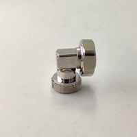 Adaptateur de connecteur coaxial RF étanche, mâle 7/16 DIN vers femelle 7/16 DIN, prise jack à angle droit
