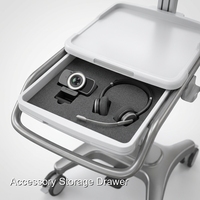 Faites confiance au chariot de travail mobile robuste pour ordinateur médical de type chariot d'hôpital de Keling Medical