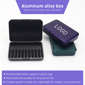 Aluminum Alloy <b>Box</b> Rectangular Simple Style Storage Container with Custom Logo - Product Image 1
