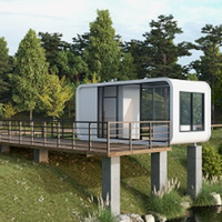 Fabricant professionnel de maisons préfabriquées de luxe Apple Cabin Pod, vente directe de maisons préfabriquées de luxe