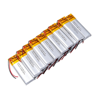 Harga Pabrik 501230 Pouch Cell Baterai Li-Poly 3.7 Volt 150mAh dengan Garansi 12 Bulan untuk Perangkat Pemantau GPS