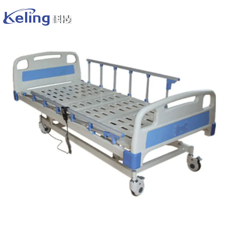 Collapsible side railings hospital electric bed metal bed hospital electric bed