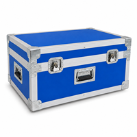 Valise de transport professionnelle en aluminium durable avec protection EVA, anti-poussière, simple et universelle, pour scène classique