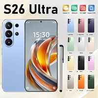 Teléfonos Celulares S26 ULTRA Desbloqueados, Android 15, Smartphone en Oferta, 7.3 Pulgadas, Doble SIM, Global 5G, S26 Ultra
