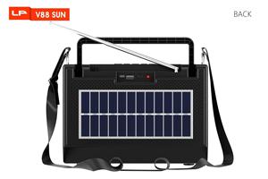 Trung Quốc Nhà máy giá rẻ giá năng lượng mặt trời loa LP-V88 mặt trời không dây loa ngoài trời <span class=keywords><strong>Bluetooth</strong></span> Đảng Loa - Product Image 5