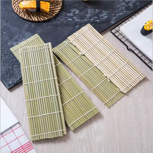 Bamboo <span class=keywords><strong>Sushi</strong></span> Roller Mat Bamboo <span class=keywords><strong>Sushi</strong></span> Rolling Mats Maker 9,5 pulgadas Square Principiante <span class=keywords><strong>Sushi</strong></span> Kit - Product Image 2