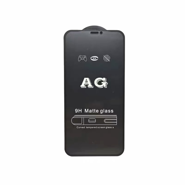 For iphone 678 AG Frosted High-definition Tempered Glass Screen Protector for iphone SE X 11 12 13 Pro Max