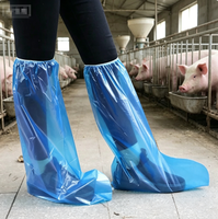 Protège-chaussures jetables anti-déchirure pour l'élevage, imperméables, pour usage vétérinaire, agricole et en environnements boueux extérieurs