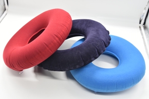 Y tế Chăm Sóc Sức Khỏe Vòng Cao Su Bơm Hơi Donut Du Lịch Không Khí Cọc Ghế Đệm cho Bệnh Trĩ - Product Image 4