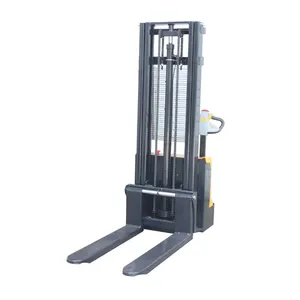 Factory Customized 1.5ton 2ton Forklift Stacker Lifting 1600mm-3000mm All Terrain Electric Walking Stacker