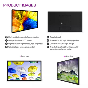 Affichage numérique mural 32/43/49/55/65 pouces haute résolution haute luminosité à prix abordable avec support - Product Image 3