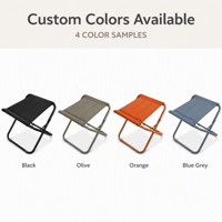 Chaise de camping pliable en métal durable et bon marché pour l'extérieur, utilisation dans les parcs et les ateliers