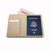 Porte-documents de voyage personnalisé en cuir PU pour passeport, cartes et billets – Modèle spécial pour entreprises