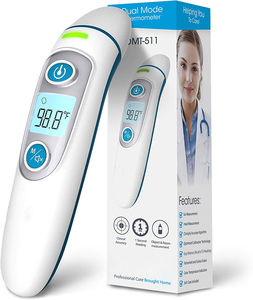 Termometer Inframerah Dinding IR Theory Measure Pengukur Suhu Dahi Unit Telehealth Termometer Inframerah BLE dengan Bluetooth - Product Image 3