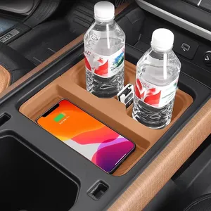 For Land 110/90 2022 2023 2024 modified Central <b>Control</b> Wireless Water Cup <b>Holder</b> Silicone Non-slip Storage Pad - Product Image 5
