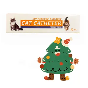 Catéter de gato, Catéter urinario desechable Tom CA T cateter1.3 * 130mm/1,0*130mm con/sin estilete