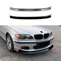 Kit carrosserie pour BMW Série 3 E46 : Lame de pare-chocs avant et arrière, séparateur, jupes latérales, aileron arrière, diffuseur arrière